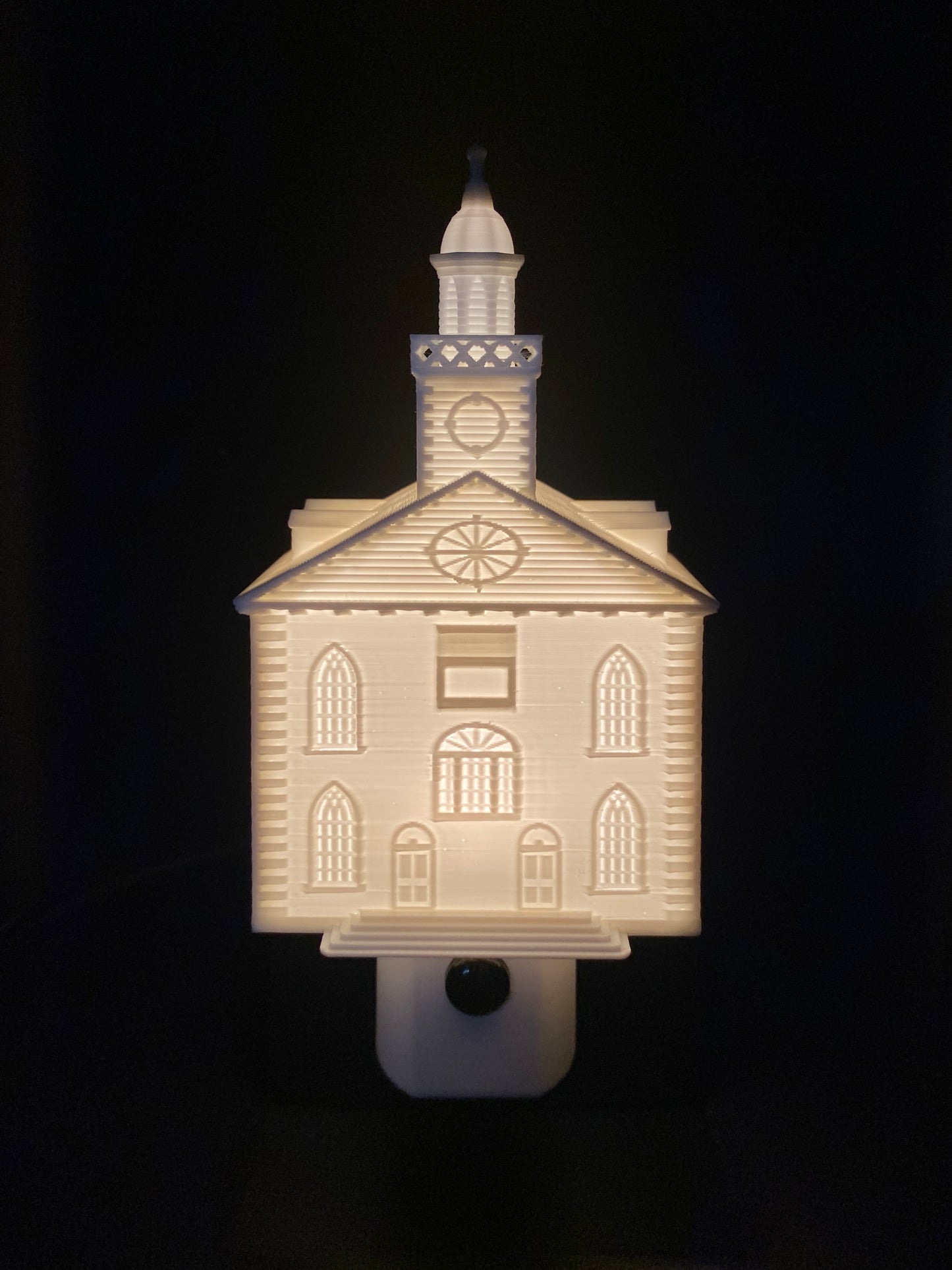 Kirtland Ohio LDS Temple Night Light