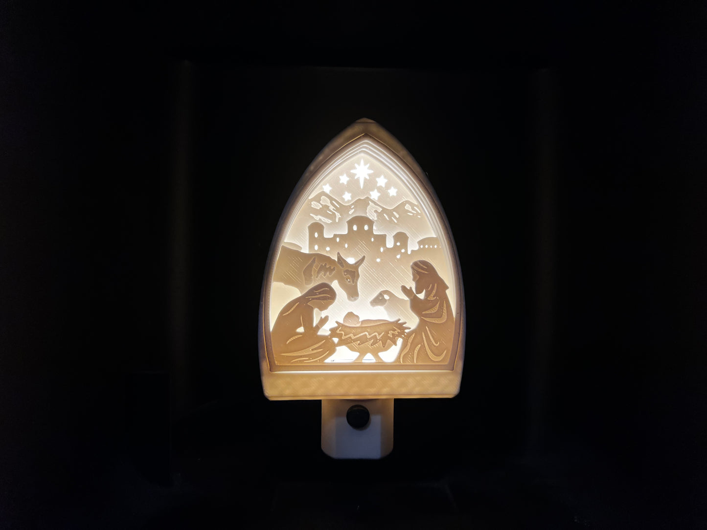 Christmas Nativity Night Light