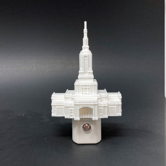 Farmington New Mexico Temple Night Light