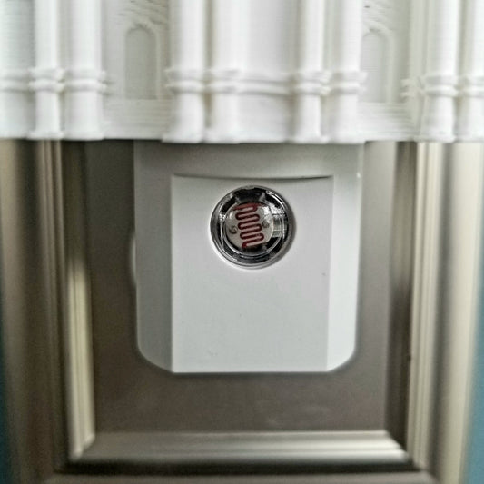 Toronto Ontario LDS Temple Night Light Gift, Wall Outlet: LED (Missionary, Primary, Wedding, Baptism)