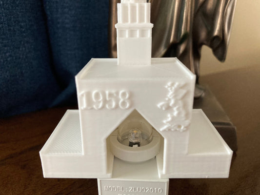 London England Temple Night Light (Plug-in, LED): LDS Missionary Gift