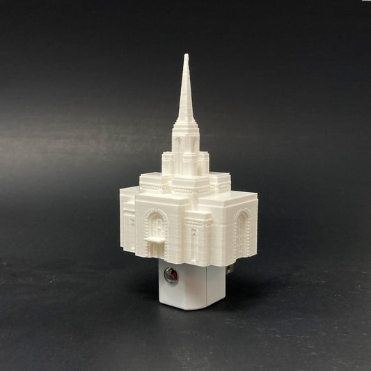 San Salvador El Salvador Temple Night Light: LDS Gift (Plug-in, LED)
