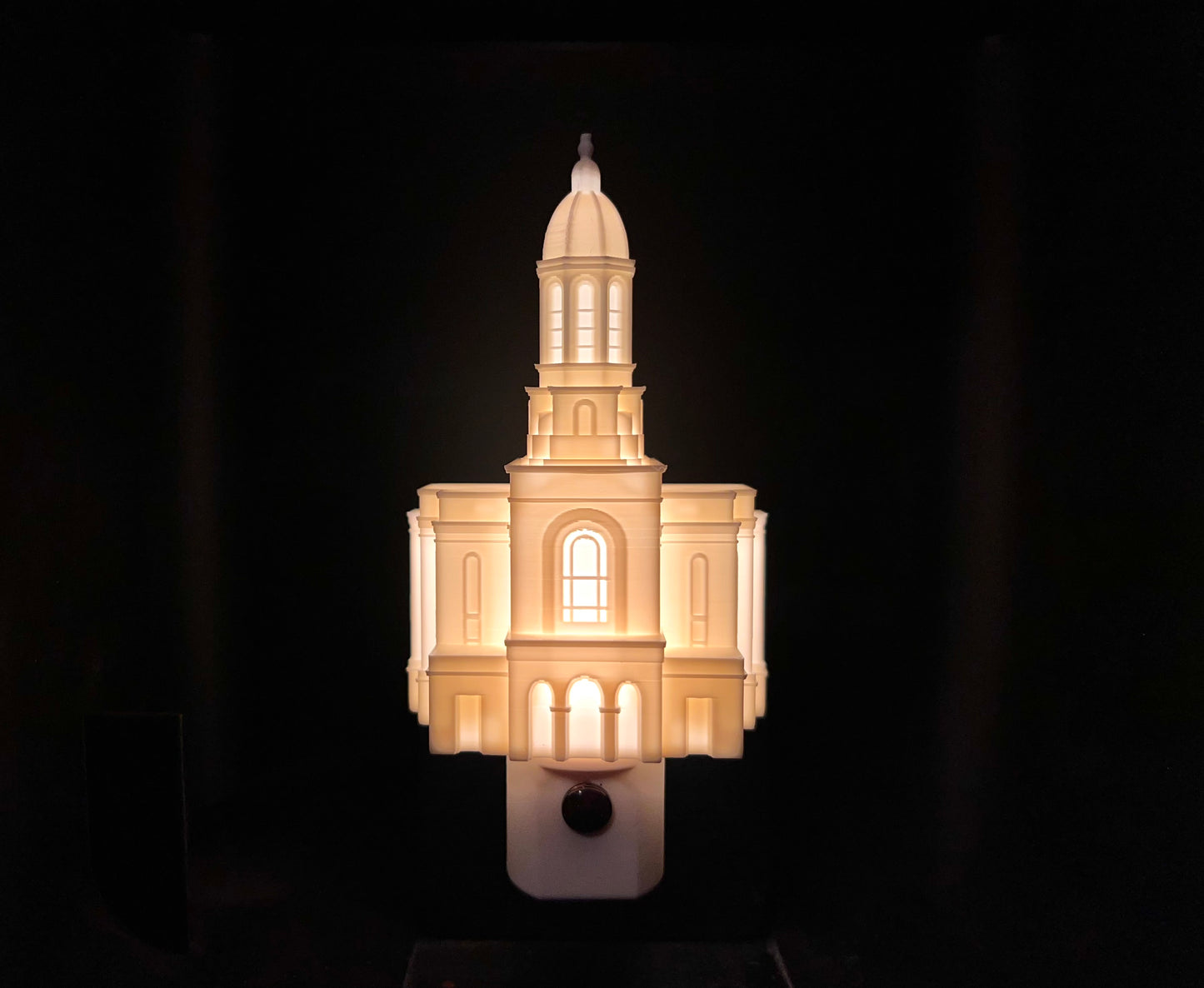 Ephraim Utah Temple Night Light
