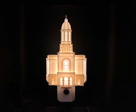 Ephraim Utah Temple Night Light