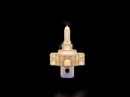 Helena Montana Temple Night Light