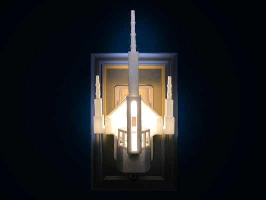 Guatemala City Guatemala Temple Night Light: LDS Gift (Outlet Plug-in, LED)