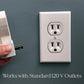 Hamilton New Zealand Temple Night Light (Outlet, Plug-in, LED Light, LDS Gift)