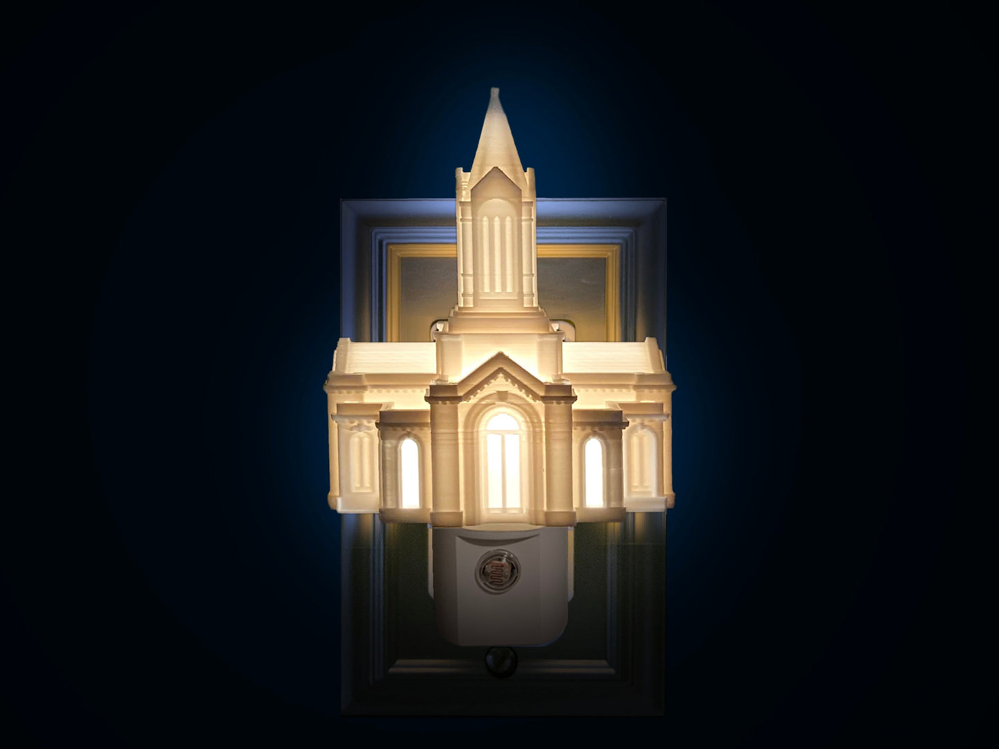 Fort Collins Colorado Temple Night Light (Plug-in, LED)